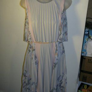 BCBG Max Azaria "JAELYN" Pleated floral dress NWT!